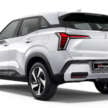 2026 Mitsubishi Xforce launched in Malaysia – CKD; 1.5L NA; priced fr RM110k; RM5k rebate until April 12