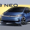 Volkswagen ID.3 Neo debuts – EV hatch gets updated styling, more physical controls; up to 630 km WLTP