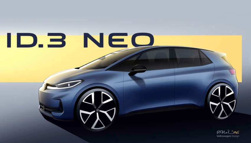 Volkswagen ID.3 Neo debuts – EV hatch gets updated styling, more physical controls; up to 630 km WLTP 2067595