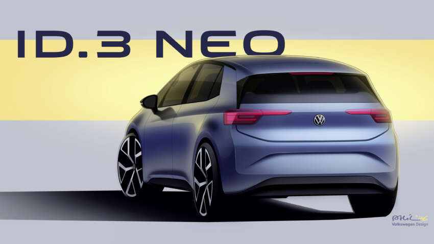 Volkswagen ID.3 Neo debuts – EV hatch gets updated styling, more physical controls; up to 630 km WLTP 2067596