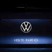 Volkswagen ID.3 Neo debuts – EV hatch gets updated styling, more physical controls; up to 630 km WLTP