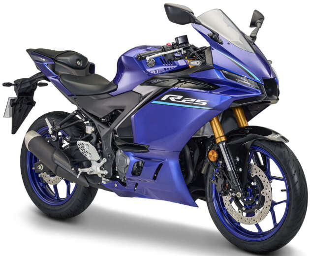 Yamaha R25 kini dengan pilihan warna baru – RM23k