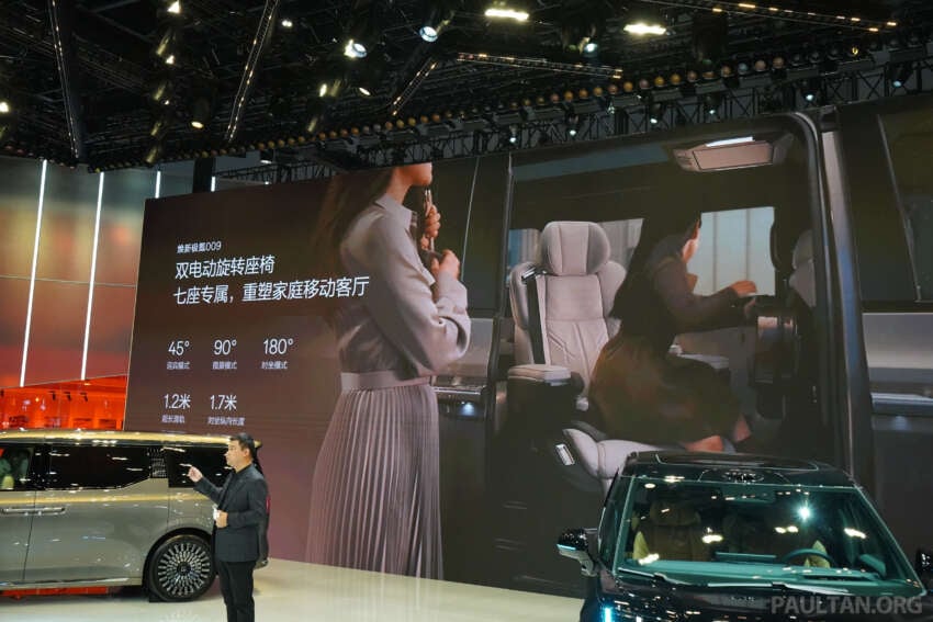 2026 Zeekr 009 facelift debuts in Beijing – new 900V system, swivel seats; up to 925 PS, 740 km CLTC 2071021
