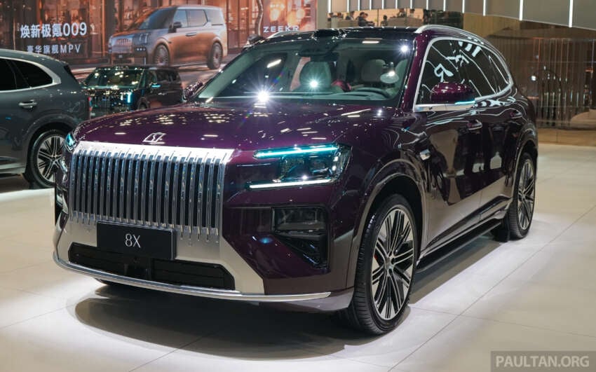 2026 Zeekr 8X on display in Beijing – 2.0T PHEV with up to 1,400 PS, 1,205 km WLTP hybrid; from RM207k 2071455