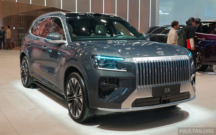 2026 Zeekr 8X on display in Beijing – 2.0T PHEV with up to 1,400 PS, 1,205 km WLTP hybrid; from RM207k 2071456