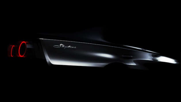 2028 Nissan Skyline teased – still a Japan-only sedan but with retro styling; R36 GT-R to be based on this?