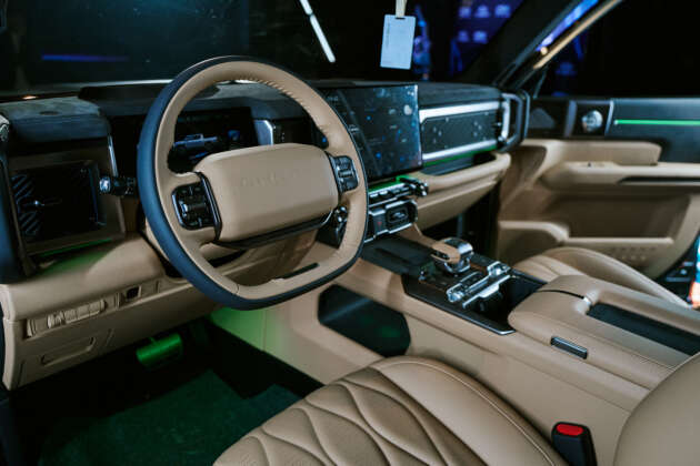 Chery KP31 – interior of diesel PHEV pick-up revealed