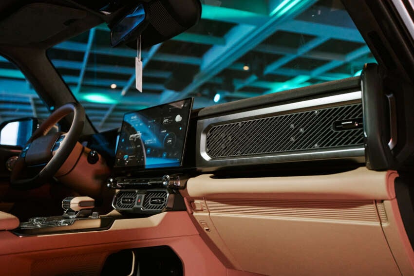 Chery KP31 – interior of diesel PHEV pick-up revealed 2063671