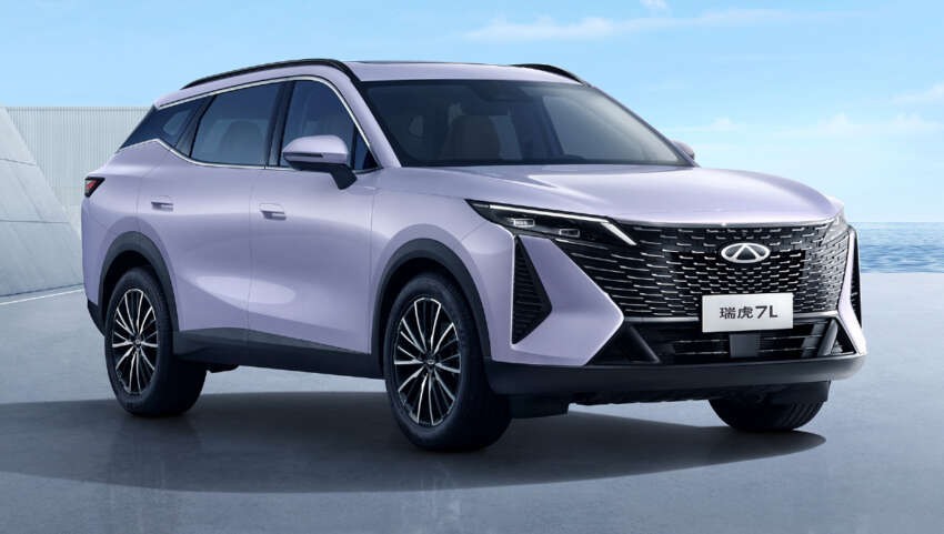 Chery Tiggo 7L in China – rebadged Omoda C7, sliding 15.6-inch touchscreen, 197 PS 1.6L turbo 4-cylinder 2062698