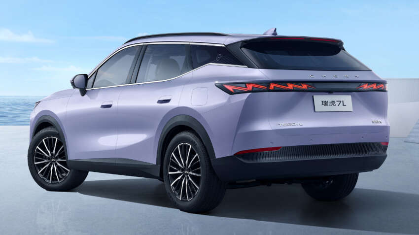 Chery Tiggo 7L in China – rebadged Omoda C7, sliding 15.6-inch touchscreen, 197 PS 1.6L turbo 4-cylinder 2062701