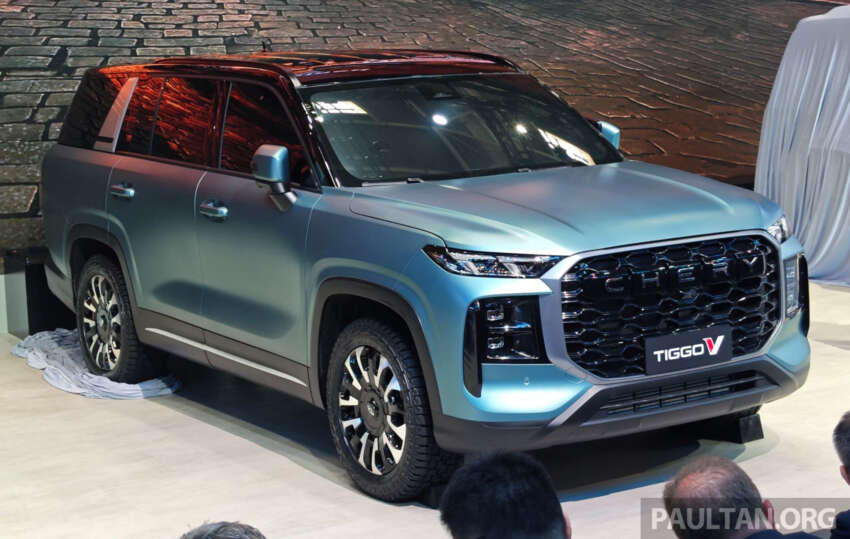 Chery Tiggo V debuts in Beijing – seven-seater SUV that can be reconfigured to a pick-up, in PHEV and ICE 2071265