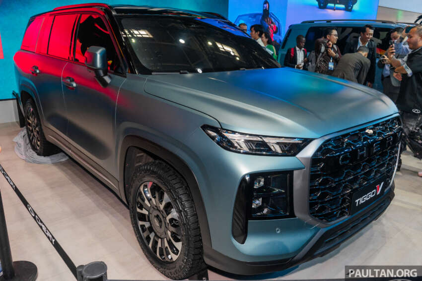 Chery Tiggo V debuts in Beijing – seven-seater SUV that can be reconfigured to a pick-up, in PHEV and ICE 2071625