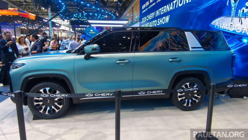 Chery Tiggo V debuts in Beijing – seven-seater SUV that can be reconfigured to a pick-up, in PHEV and ICE 2071621