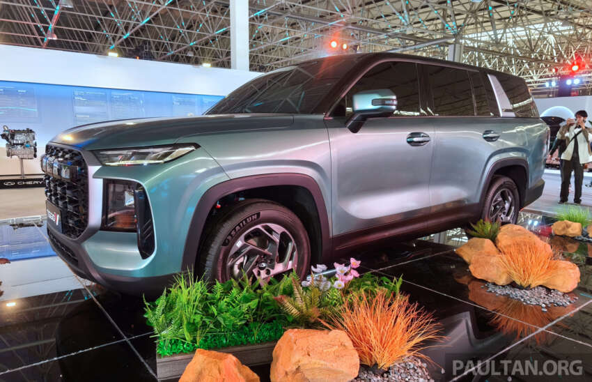 Chery Tiggo V debuts in Beijing – seven-seater SUV that can be reconfigured to a pick-up, in PHEV and ICE 2075217