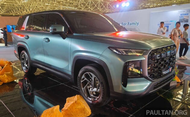 Chery Tiggo V debuts in Beijing – seven-seater SUV that can be reconfigured to a pick-up, in PHEV and ICE