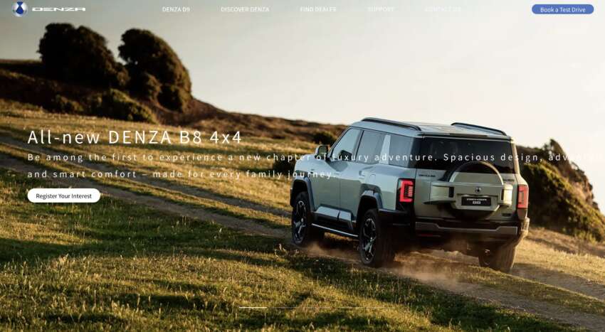 Denza B8 registration of interest open in Malaysia – 3-row PHEV 4×4, 748 PS/760 Nm, 125 km CLTC EV range 2059214