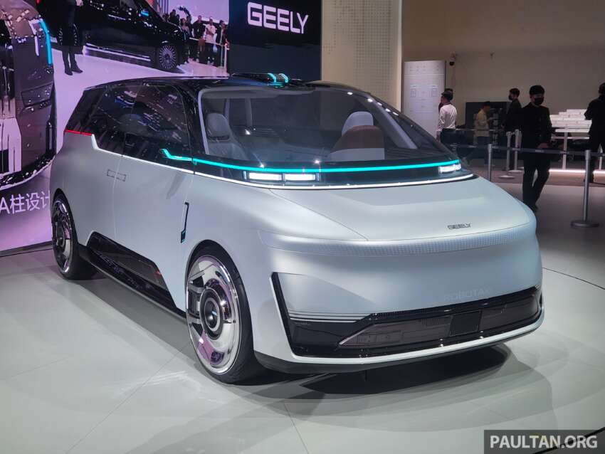 Geely Eva Cab unveiled in Beijing – China’s first purpose-built robotaxi prototype, Level 4 autonomy 2070973