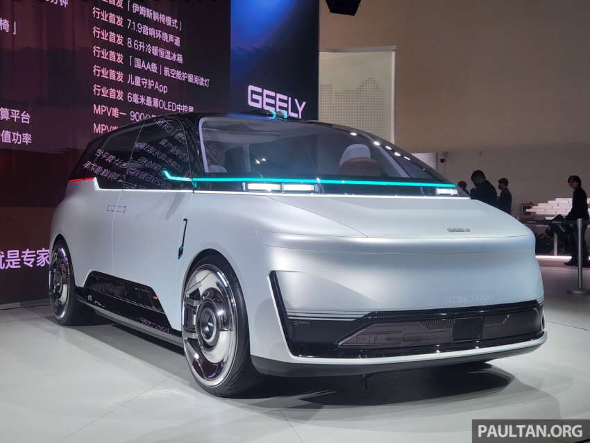 Geely Eva Cab unveiled in Beijing – China’s first purpose-built robotaxi prototype, Level 4 autonomy 2070974