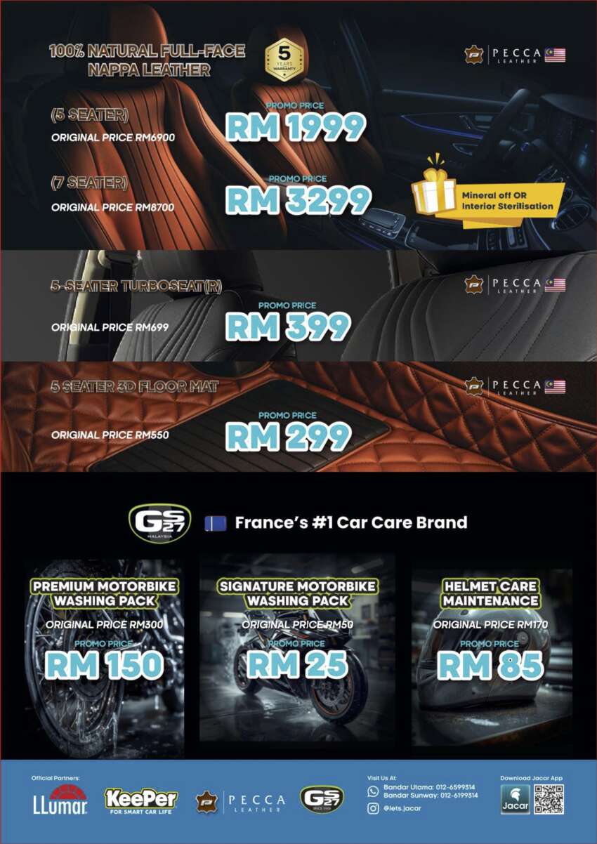 <em>Jaga</em> your car with peace of mind at Jacar – window tint, coating package promos and more, until May 1 2073920
