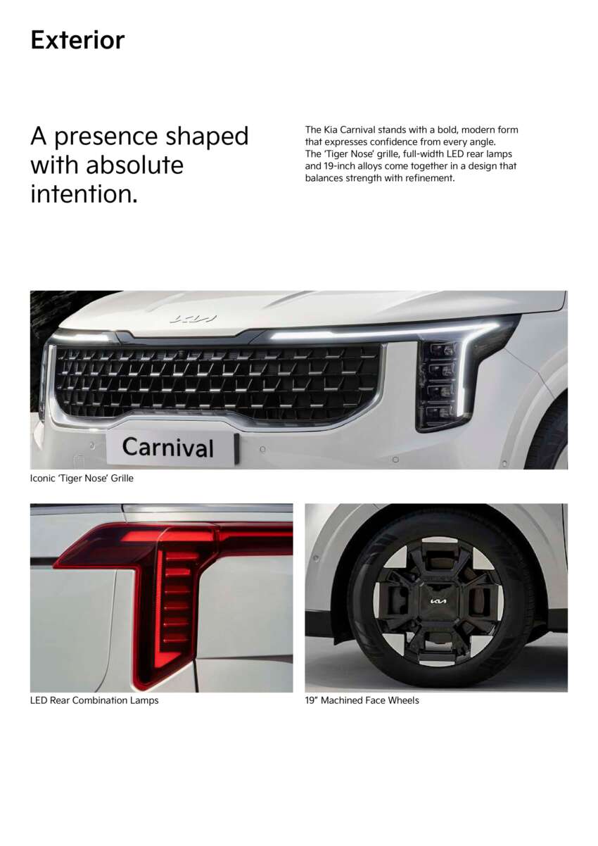 Kia Carnival 8-seater launched in Malaysia – 2-3-3 layout, ADAS, 12 Bose speakers, RM238,888 nett 2062580