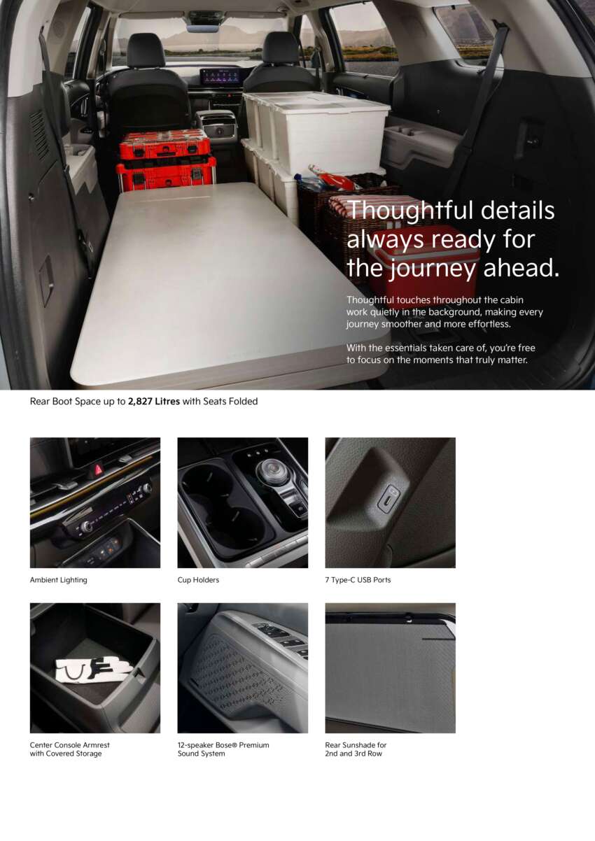 Kia Carnival 8-seater launched in Malaysia – 2-3-3 layout, ADAS, 12 Bose speakers, RM238,888 nett 2062583