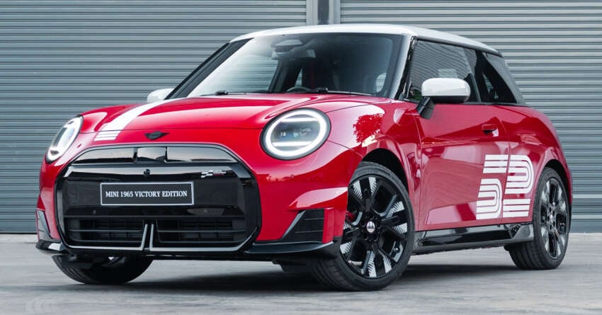 MINI 1965 Victory Edition launched in Malaysia – based on electric JCW 3 Door; rally homage; from RM231k 2064160