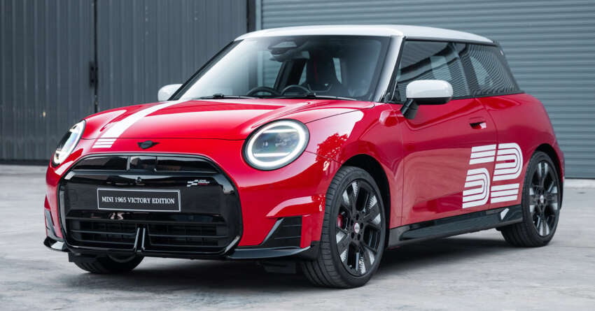 MINI 1965 Victory Edition launched in Malaysia – based on electric JCW 3 Door; rally homage; from RM231k 2064161