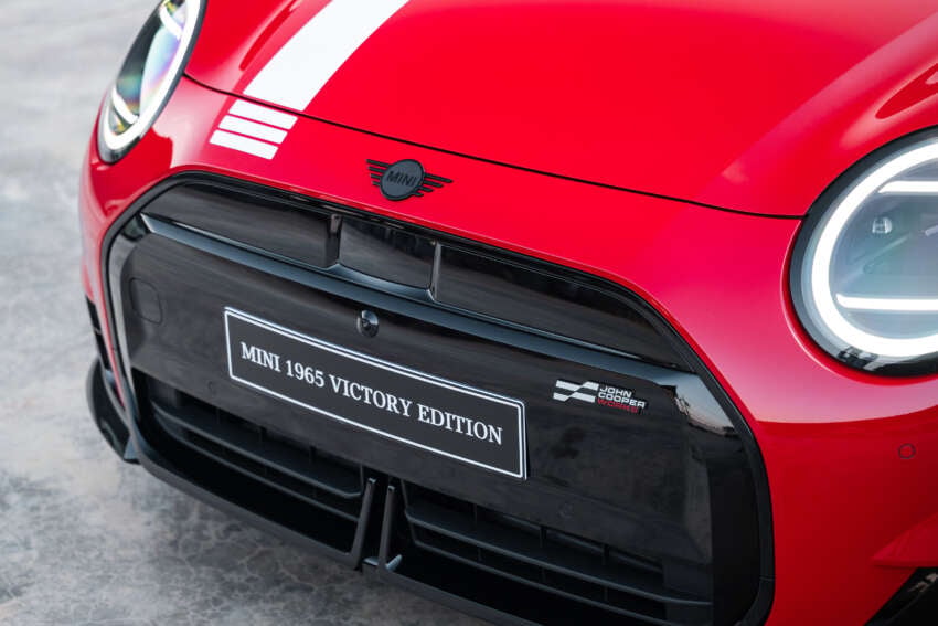 MINI 1965 Victory Edition launched in Malaysia – based on electric JCW 3 Door; rally homage; from RM231k 2064180
