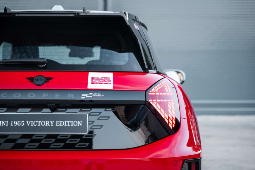 MINI 1965 Victory Edition launched in Malaysia – based on electric JCW 3 Door; rally homage; from RM231k 2064196