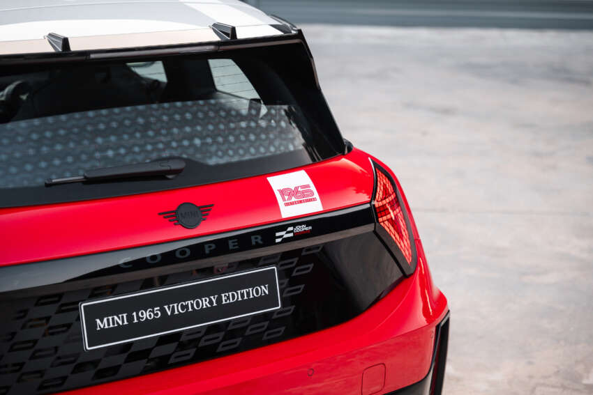 MINI 1965 Victory Edition launched in Malaysia – based on electric JCW 3 Door; rally homage; from RM231k 2064201