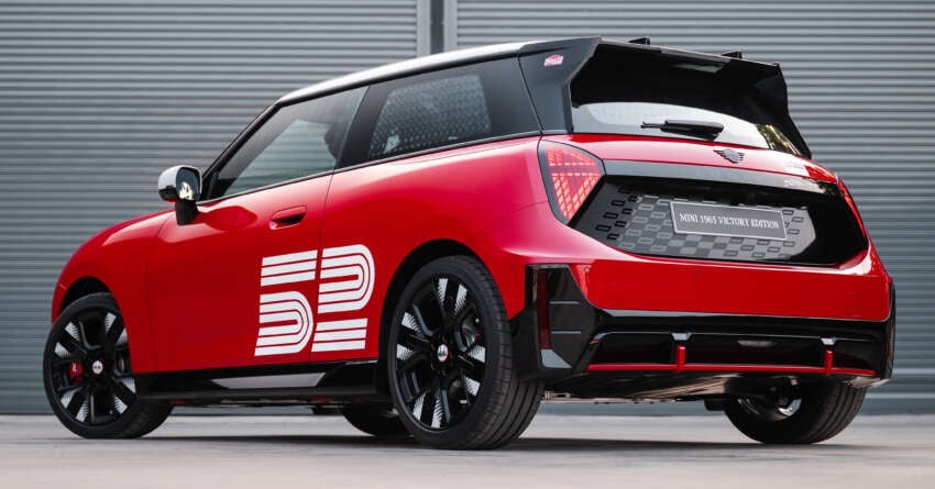 MINI 1965 Victory Edition launched in Malaysia – based on electric JCW 3 Door; rally homage; from RM231k 2064165