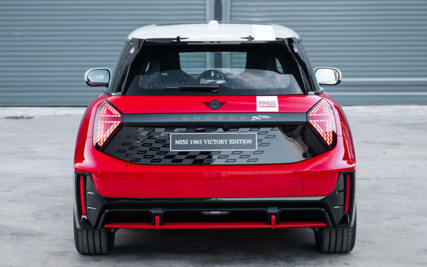 MINI 1965 Victory Edition launched in Malaysia – based on electric JCW 3 Door; rally homage; from RM231k 2064167