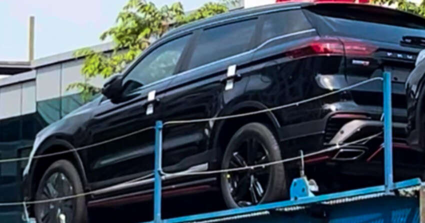 Proton X70 Sport Edition seen – C-segment SUV with bodykit, black wheels, red highlights; launch soon? 2064631