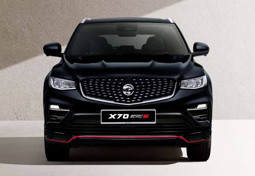 Proton X70 Sport Edition – Quartz Black, limited to 600 units, open for preview this weekend, April 16 debut 2064736