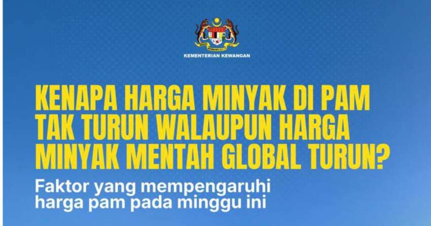 Why did petrol and diesel prices go up in Malaysia when global crude oil prices went down? MoF explains 2063465