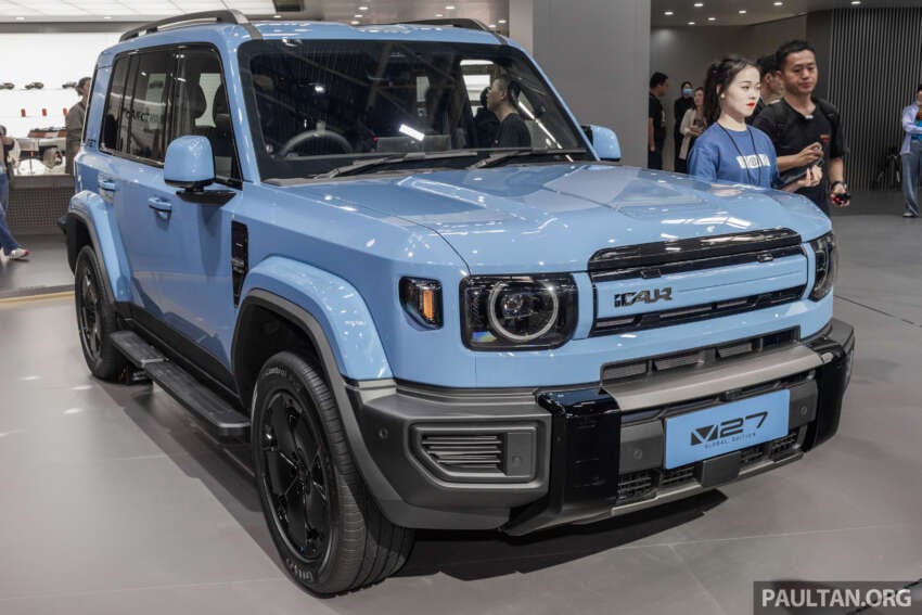 iCaur V27 shown in RHD – boxy REEV SUV with up to 455 PS, 210 km CLTC EV range coming to Malaysia 2072090