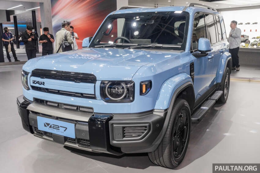iCaur V27 shown in RHD – boxy REEV SUV with up to 455 PS, 210 km CLTC EV range coming to Malaysia 2072221