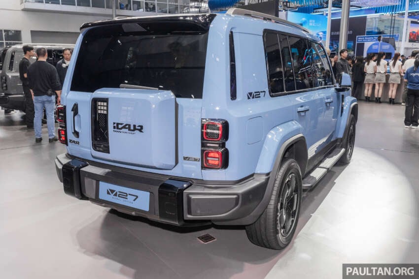 iCaur V27 shown in RHD – boxy REEV SUV with up to 455 PS, 210 km CLTC EV range coming to Malaysia 2072093