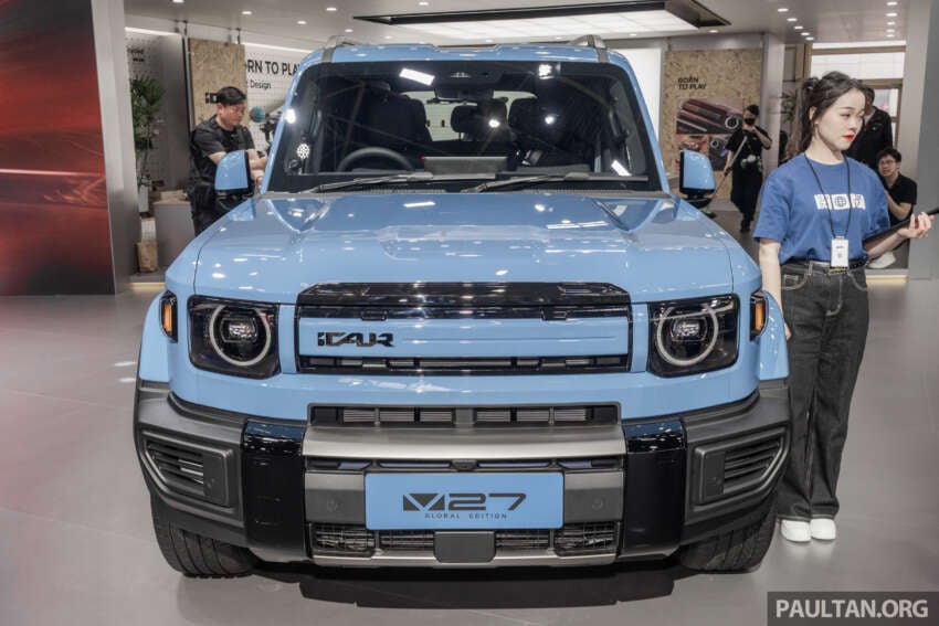 iCaur V27 shown in RHD – boxy REEV SUV with up to 455 PS, 210 km CLTC EV range coming to Malaysia 2072222