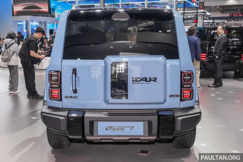 iCaur V27 shown in RHD – boxy REEV SUV with up to 455 PS, 210 km CLTC EV range coming to Malaysia 2072224