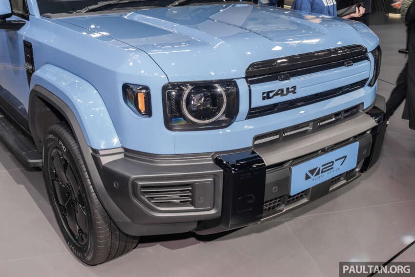 iCaur V27 shown in RHD – boxy REEV SUV with up to 455 PS, 210 km CLTC EV range coming to Malaysia 2072547