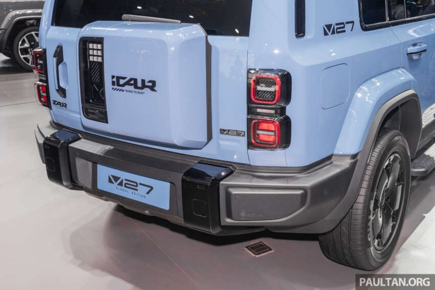 iCaur V27 shown in RHD – boxy REEV SUV with up to 455 PS, 210 km CLTC EV range coming to Malaysia 2072548