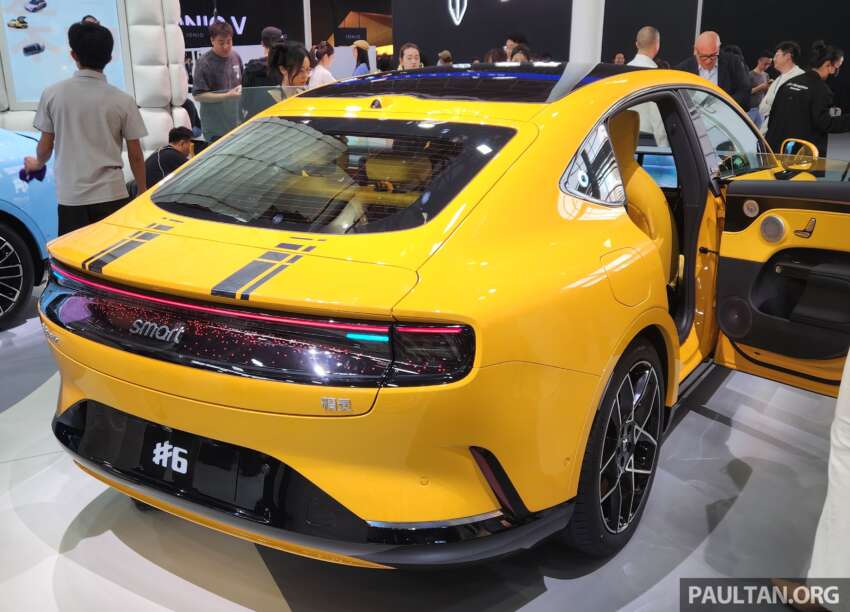 smart #6 EHD debuts in Beijing – PHEV D-segment sedan, largest smart ever, X50’s 1.5T, 1,810 km CLTC 2072461