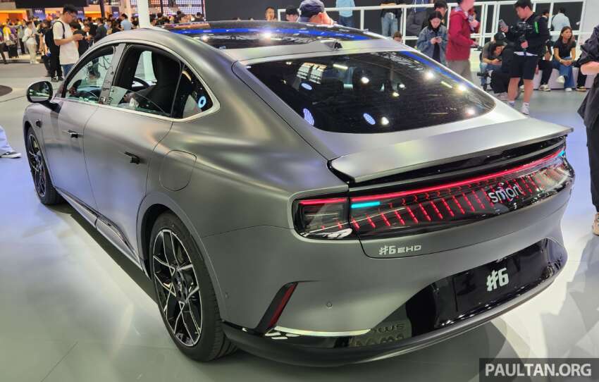 smart #6 EHD debuts in Beijing – PHEV D-segment sedan, largest smart ever, X50’s 1.5T, 1,810 km CLTC 2072443