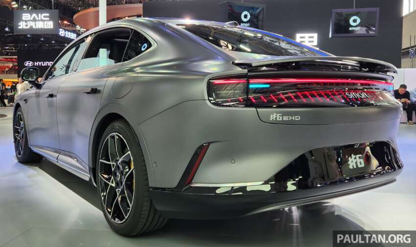 smart #6 EHD debuts in Beijing – PHEV D-segment sedan, largest smart ever, X50’s 1.5T, 1,810 km CLTC 2072444