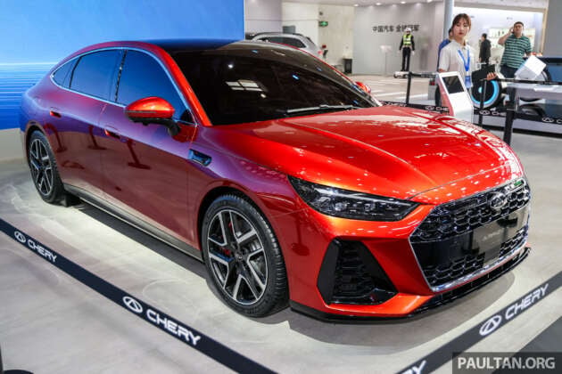 Chery Arrizo S buat penampilan sulung di Beijing – petunjuk sedan gaya fastback berenjin 2.0 liter turbo
