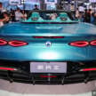 Denza Z Spider concept in Beijing – supercar drops top, gains more production-ready interior; July launch