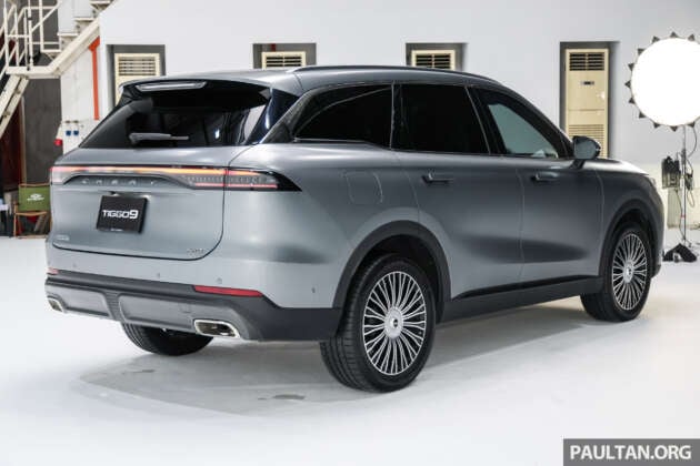 Chery Tiggo 9 dipertonton di Malaysia — SUV segmen D <em>flagship</em>, 2.0T 256 PS/390 Nm; anggaran RM189k