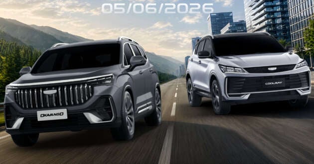 Geely Okavango, Coolray <em>facelift</em> 2026 akan dilancar di Vietnam; X50 <em>rebadge</em> LHD masih dari Tanjong Malim?