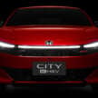 2026 Honda City facelift in Thailand – new 360 cam, 10-inch HU, ambient lighting; e:HEV, VTEC Turbo variants